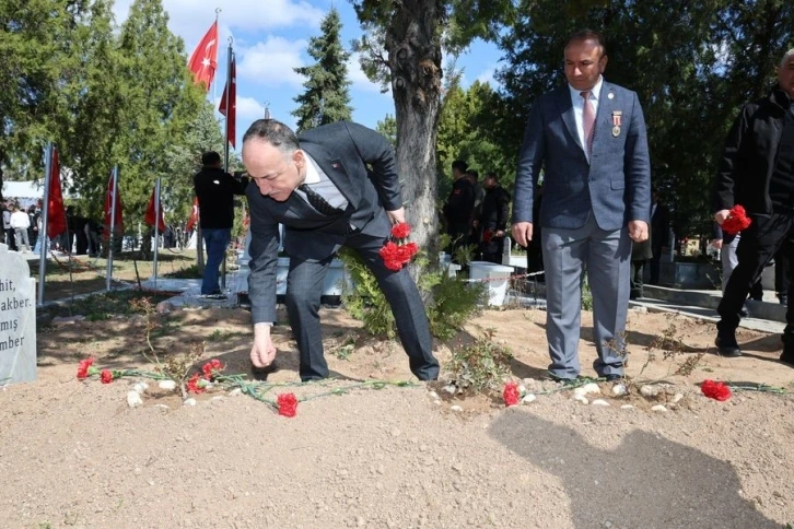 Kırıkkale’de şehitler dualarla anıldı
