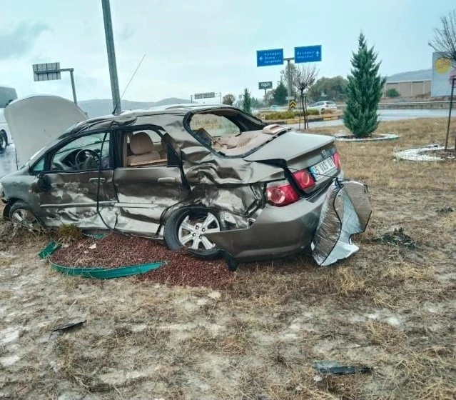 Kırkağaç’ta trafik kazası: 1 ölü
