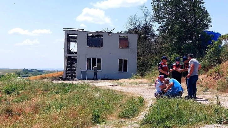 Kırklareli’de evde çıkan yangın söndürüldü
