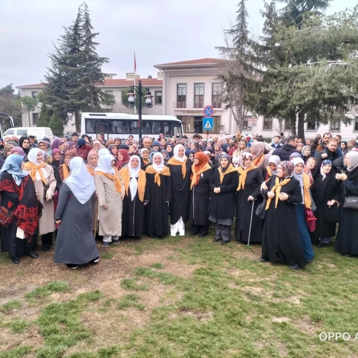 Kırklareli’nde umre yolcuları uğurlandı
