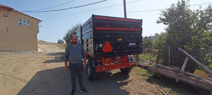 Kırsal Kalkınma Hibe Desteği kapsamında son makine üreticiye teslim edildi
