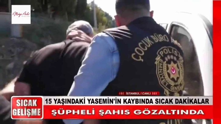 Kız çocuğunu kaçırdığı iddia edilen adam canlı yayında gözaltına alındı
