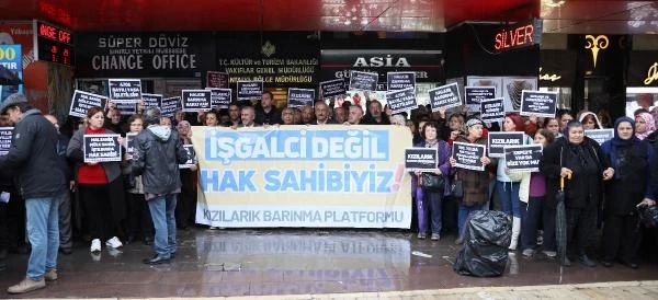 Kızılarık’ta ‘hak sahibiyiz’ isyanı