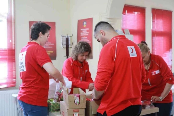 Kızılay, Batı Karadeniz’deki sel felaketine müdahale etmek için sahaya intikal etti
