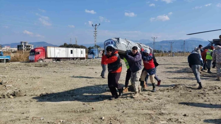 Kızılay gönüllüleri milletin yanında
