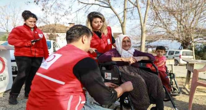 Kızılay’dan afetzedelere yönelik psikososyal destek