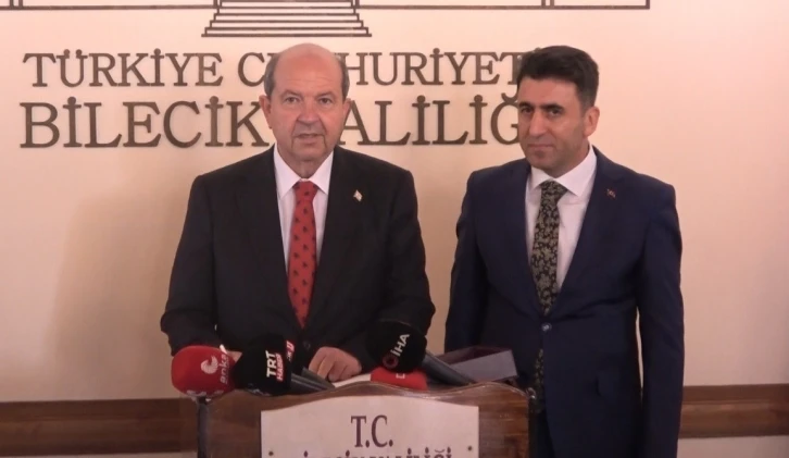 KKTC Cumhurbaşkanı Tatar: "60 yıl önce yaşanan vahşete de seyirci kalmışlardı"
