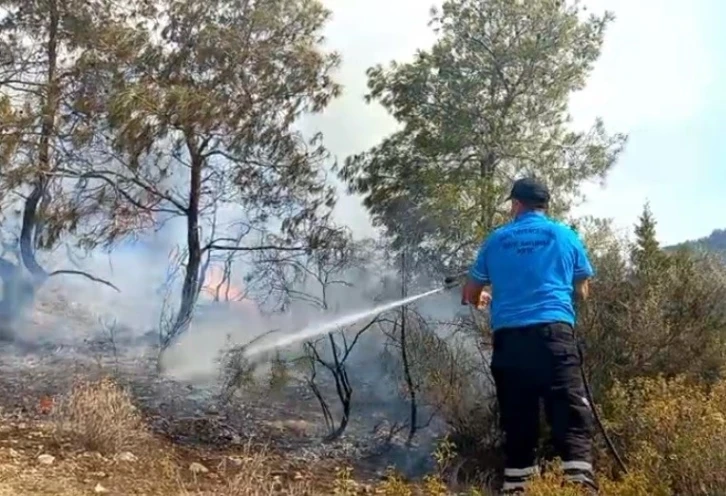 KKTC’de orman yangını
