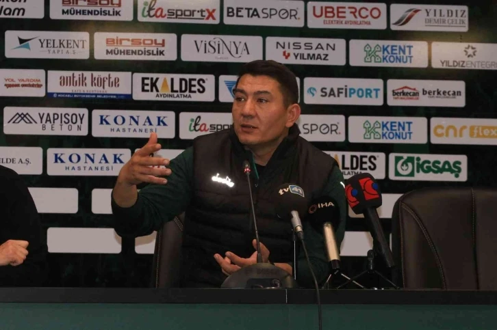 Kocaelispor - Diyarbekirspor maçının ardından
