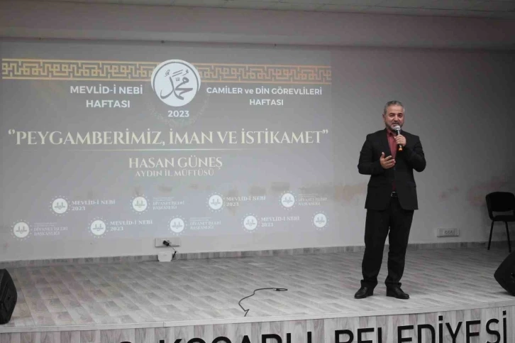 Koçarlı’da Mevlid-i Nebi Konferansı düzenlendi
