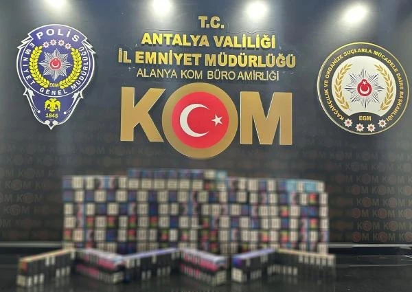 KOM'dan tütün ve sahte alkol operasyonu