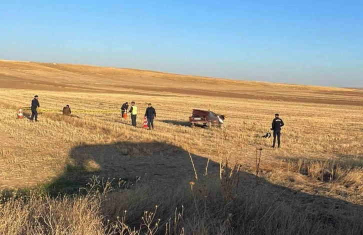 Kontrolden çıkan otomobil takla attı: 1 ölü
