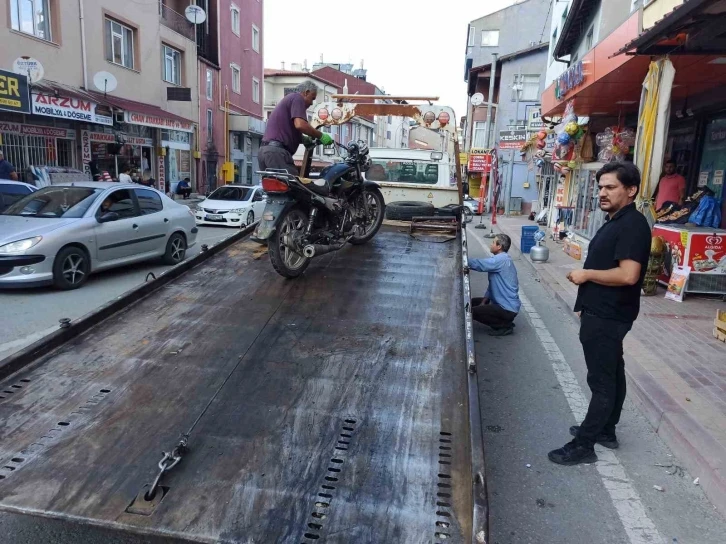 Konya’da başka ilçeden çalınan motosiklet Seydişehir’de bulundu
