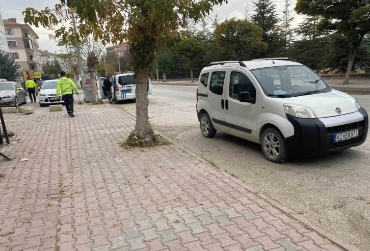 Konya’da hafif ticari aracın çarptığı çocuk yaralandı
