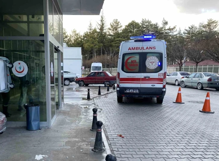 Konya’da trafik kazası: 1 yaralı
