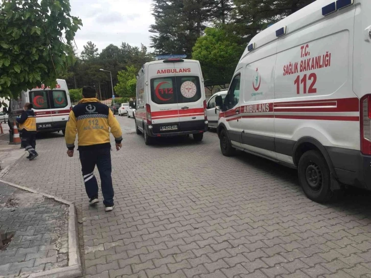 Konya’da trafik kazası: 4 yaralı
