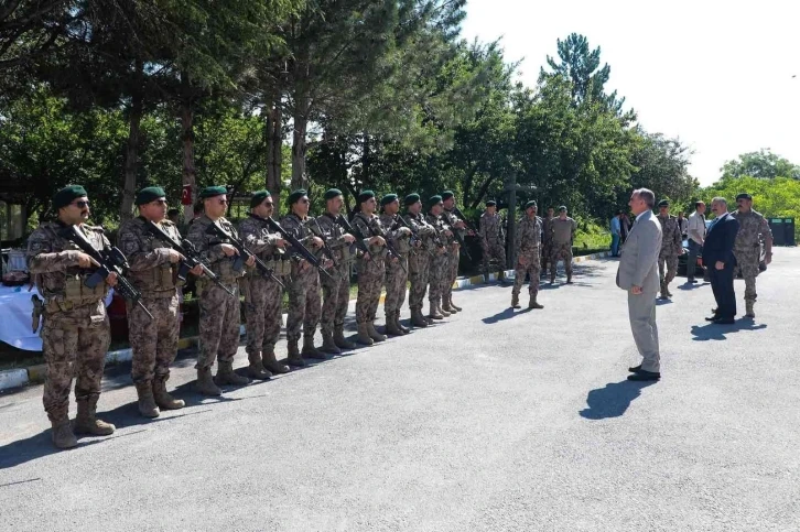 Konya PÖH timleri törenle Suriye’ye uğurlandı
