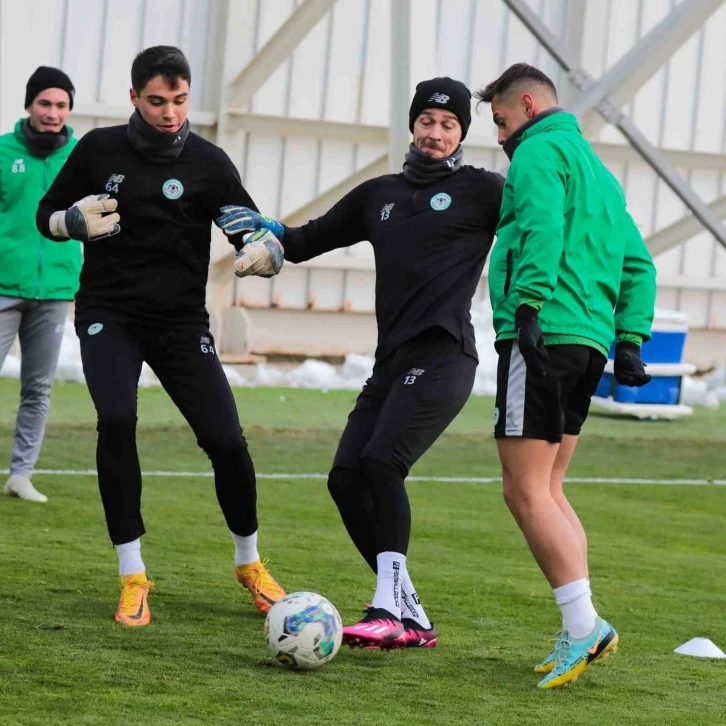 Konyaspor, İstanbulspor maçı hazırlıklarını tamamladı
