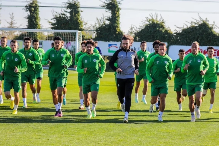 Konyaspor, Trabzonspor maçı hazırlıklarına başladı
