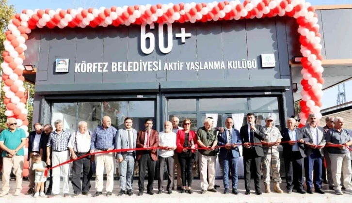 Körfez’de 60+Aktif Yaşlanma Kulübü hizmete girdi
