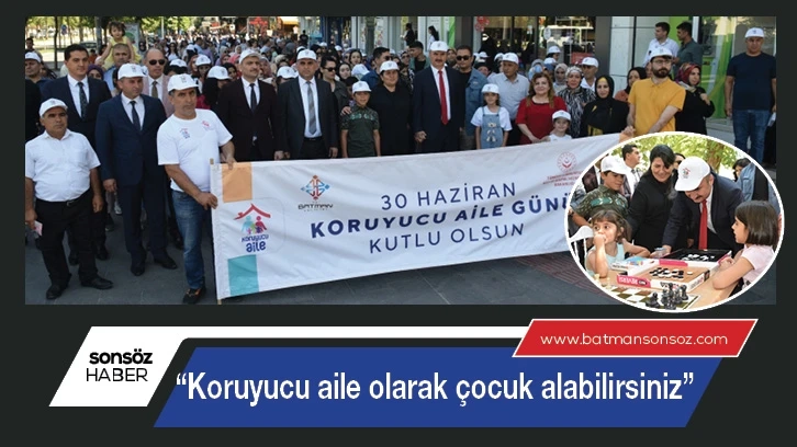 “Koruyucu aile olarak çocuk alabilirsiniz”