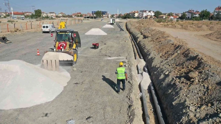 KOSKİ’den 12 kilometrelik yeni su şebeke hattı
