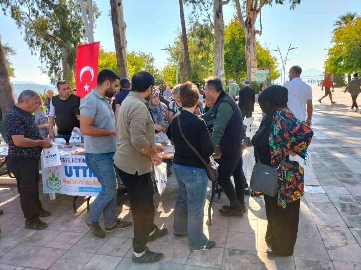 Köyceğiz’de ata tohumları ücretsiz dağıtıldı
