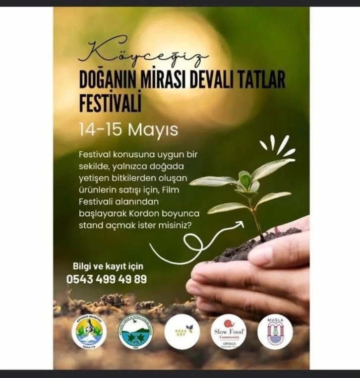 Köyceğiz’de "Devalı Tatlar Festivali" gerçekleşecek
