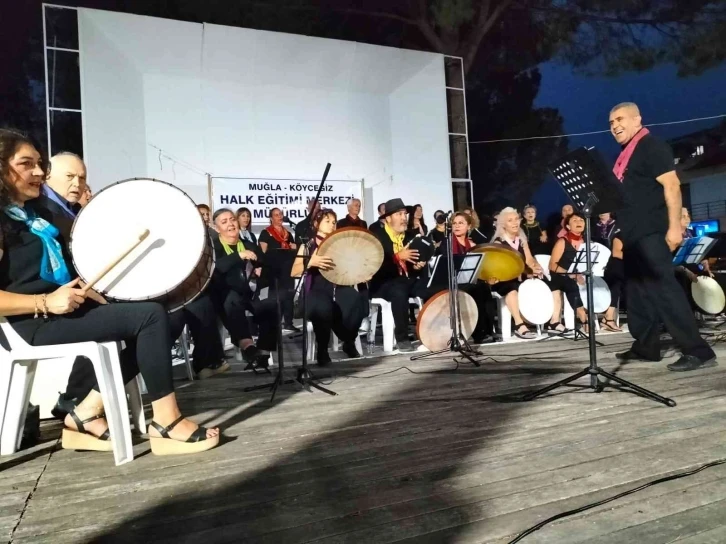 Köyceğiz’de Ritim Saz Topluluğu Konserine ilgi yoğun oldu
