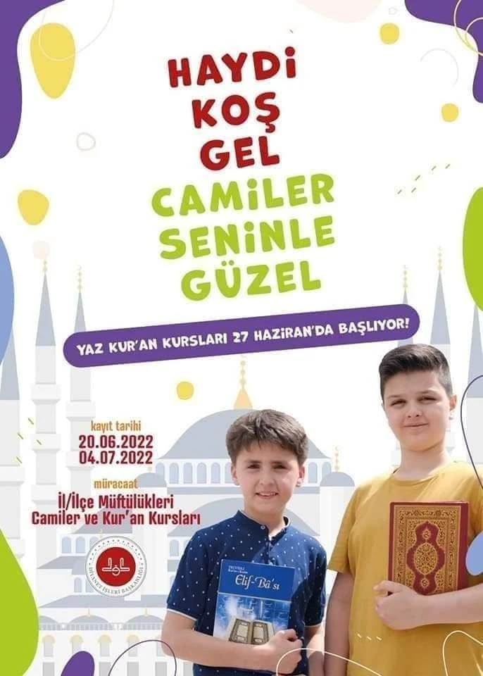 Köyceğiz’de Yaz Kur’an Kursları başlıyor
