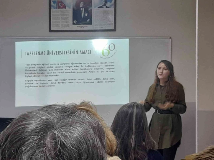 Köyceğiz Tazelenme Kampüsü’nde sağlıklı yaşlanma semineri
