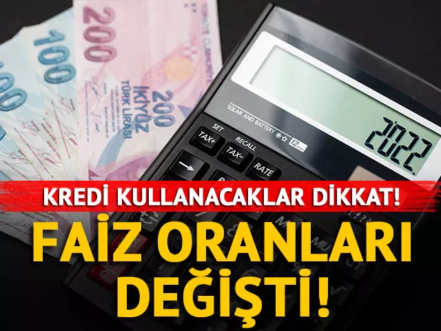 Kredi kullanacaklar dikkat! Faiz oranları değişti, TL mevduat ise...