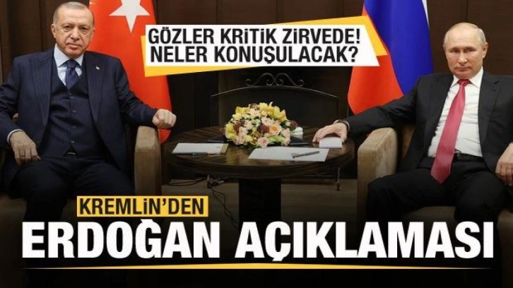 Kremlin'den Erdoğan açıklaması!