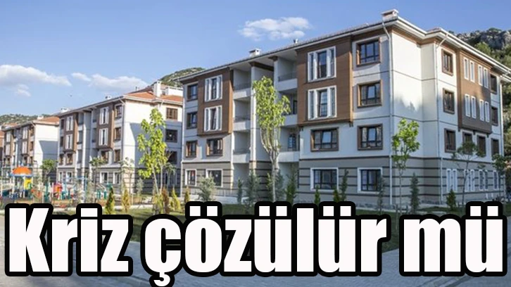 Kriz çözülür mü?