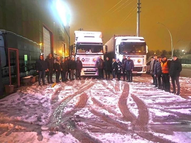 KTO deprem bölgeleri için tek yürek
