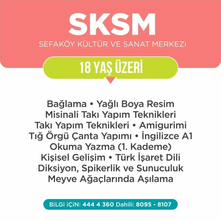 Küçükçekmece Belediyesi Eğitim Akademisi yeni dönem kayıtları başladı
