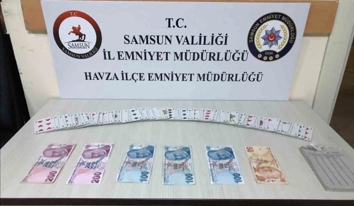 Kumar oynayan 5 kişiye 20 bin 275 lira ceza
