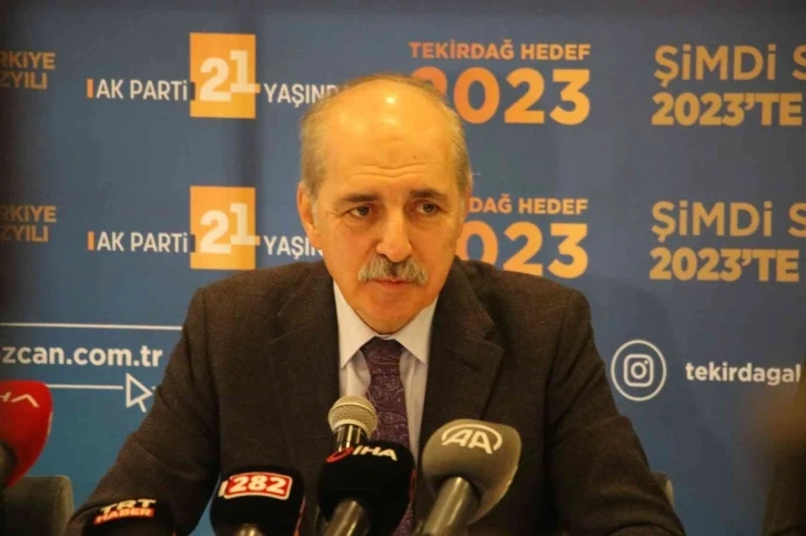 Kurtulmuş: “Altı artılı masanın anayasa teklifi komedi gibi bir şey”
