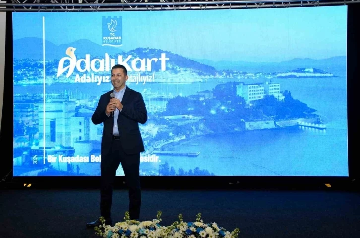 Kuşadası’nda Adalı Kart dönemi başladı
