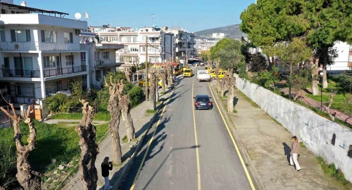 Kuşadası’nda okul yolları güvenli hale getiriliyor
