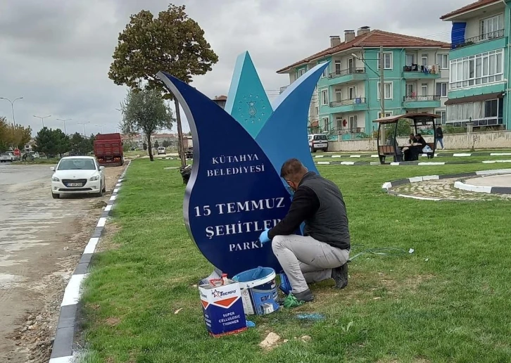 Kütahya’da 15 Temmuz Şehitler Parkı yenileniyor
