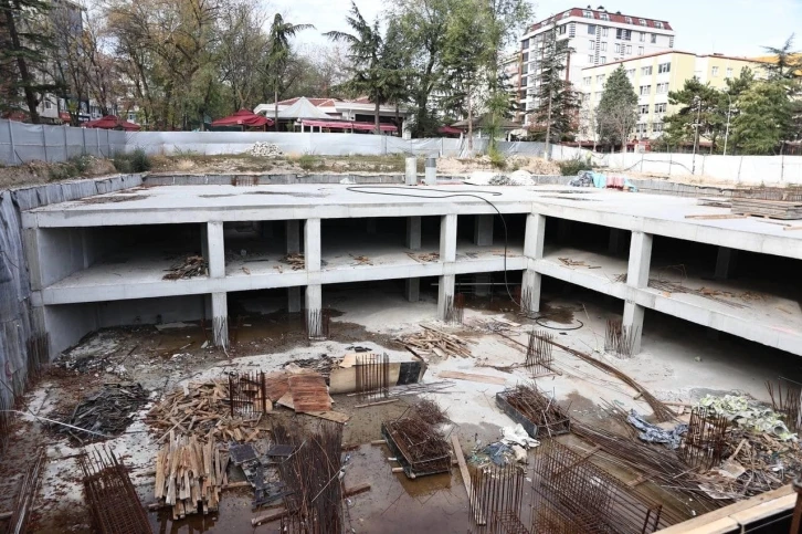 Kütahya’da Kütüphane ve Kültür Merkezi inşaatı hızla sürüyor
