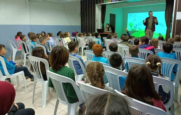 Kütahya’da minik öğrencilere su tasarrufu anlatıldı
