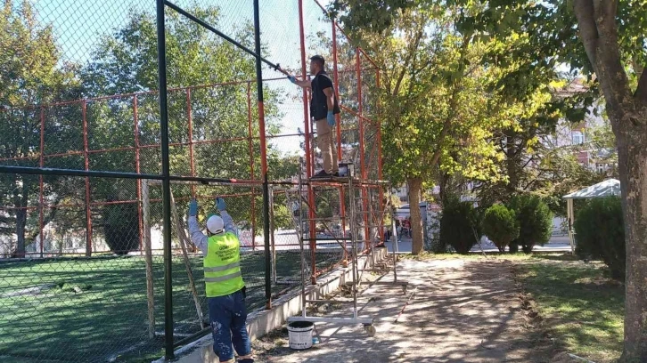 Kütahya’da parklar renkleniyor
