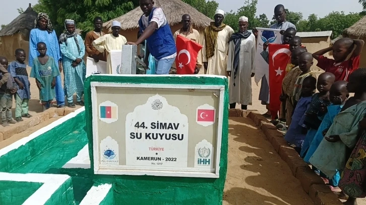 Kütahya İHH, Kamerun’da 2 yeni su kuyusu açtırdı
