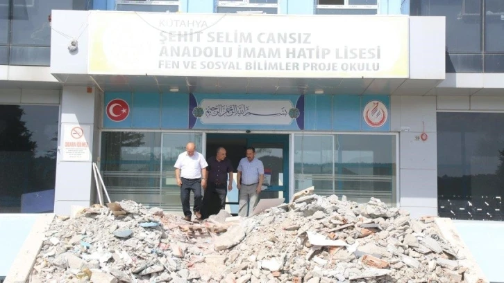 Kütahya Şehit Selim Cansız Anadolu İmam Hatip Lisesi’nde güçlendirme çalışması
