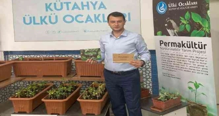 Kütahya Ülkü Ocakları’nda tohumlar toprakla buluştu