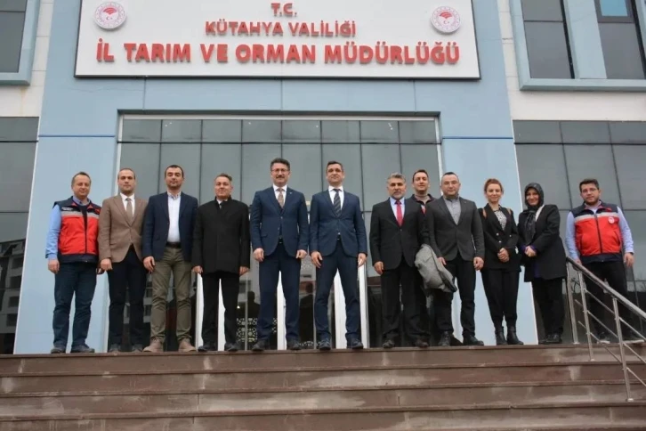 Kütahya ve Eskişehir İl Tarım ve Orman Müdürlükleri arasında işbirliği toplantısı
