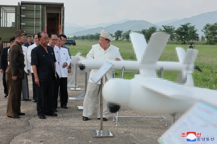 Kuzey Kore lideri Kim: "Daha fazla intihar dronu üretmeliyiz"
