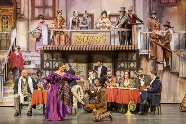 'La Bohème' Antalya DOB sahnesinde